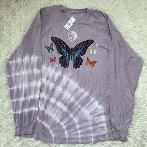 NWT Desert Dreamer Tie-Dye Long Sleeve Tee